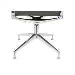 ergonomischer_buerostuhl_besucherstuhl_atria_mesh_detail_fuss Ergonomischer Bürostuhl Atria Mesh mit Mesh Rücken und Chrom Gestell, ergonomischer Besucherstuhl fürs Büro und Homeoffice, Ansicht Gestell