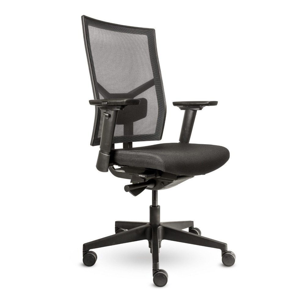 Ergonomischer Bürostuhl Forma Air mit Mesh Rücken, ergonomischer Schreibtischstuhl fürs Büro und Homeoffice, Ansicht vorne