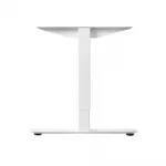 schreibtisch_hoehenverstellbar_core_gestell_weiss Höhenverstellbarer Schreibtisch Core mit weißem Gestell, ergonomischer Schreibtisch fürs Büro und Homeoffice, Gestell