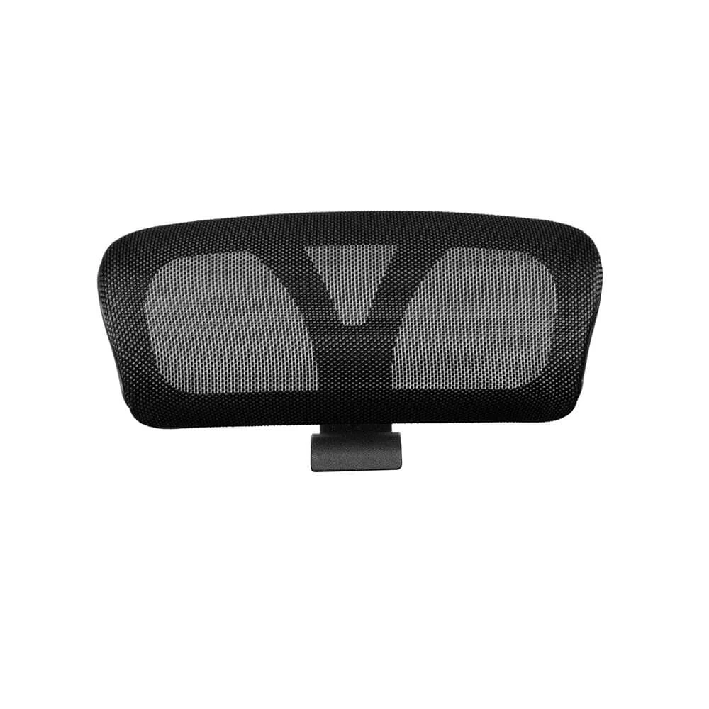 ergonomischer_bürostuhl_aero_flex_schwarz_kopflehne_vorne