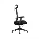 ergonomischer_bürostuhl_aero_flex_schwarz_seitlich