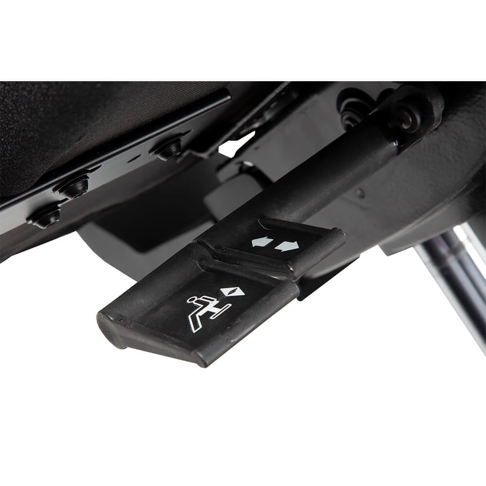 ergonomischer_buerostuhl_ergo_core_schwarz_detail_hoehe_verstellung Ergonomischer Bürostuhl Ergo Core in Schwarz mit Kunststoff Gestell, ergonomischer Schreibtischstuhl fürs Büro und Homeoffice, Detailansicht Höhenverstellung