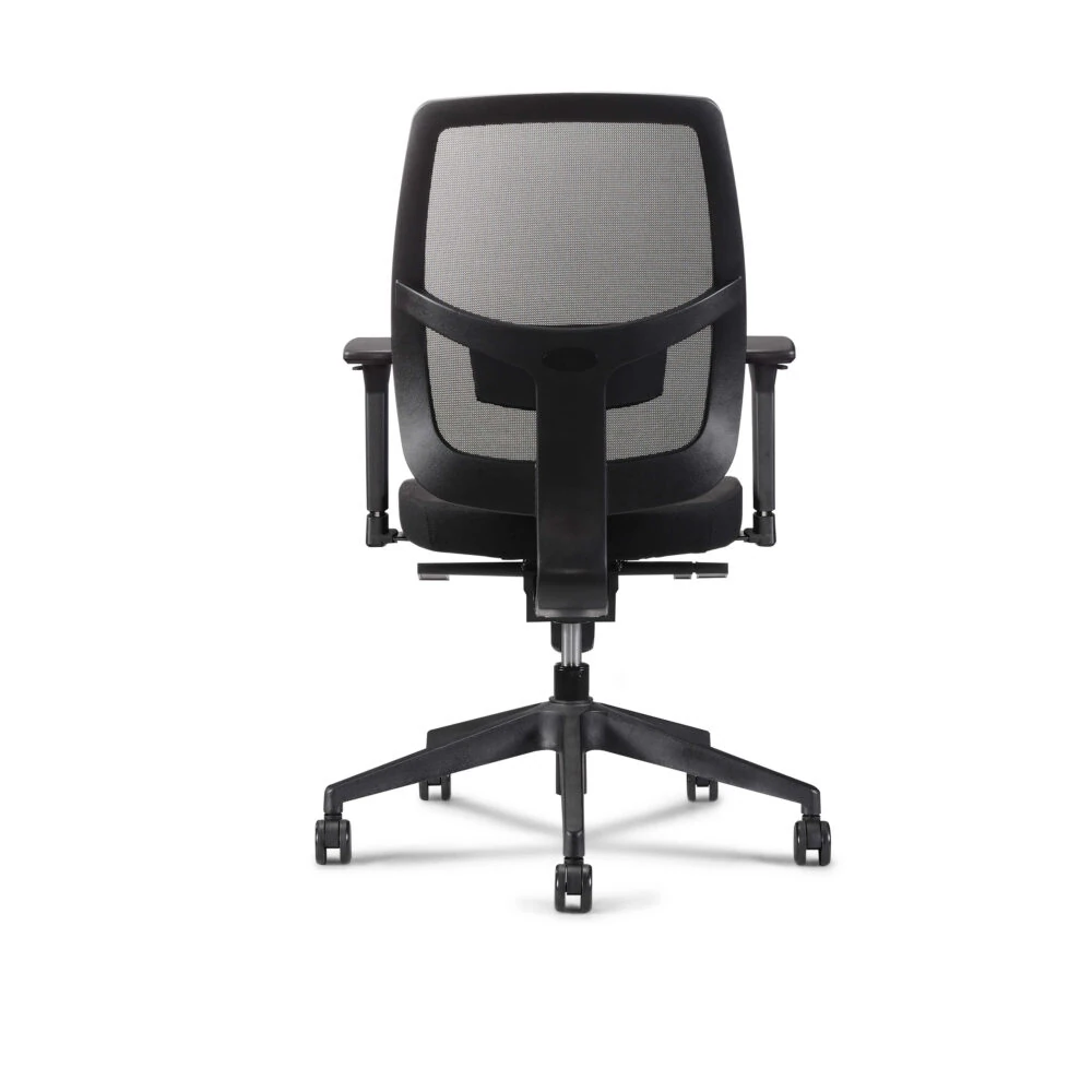 ergonomischer_buerostuhl_flow_schwarz_hinten