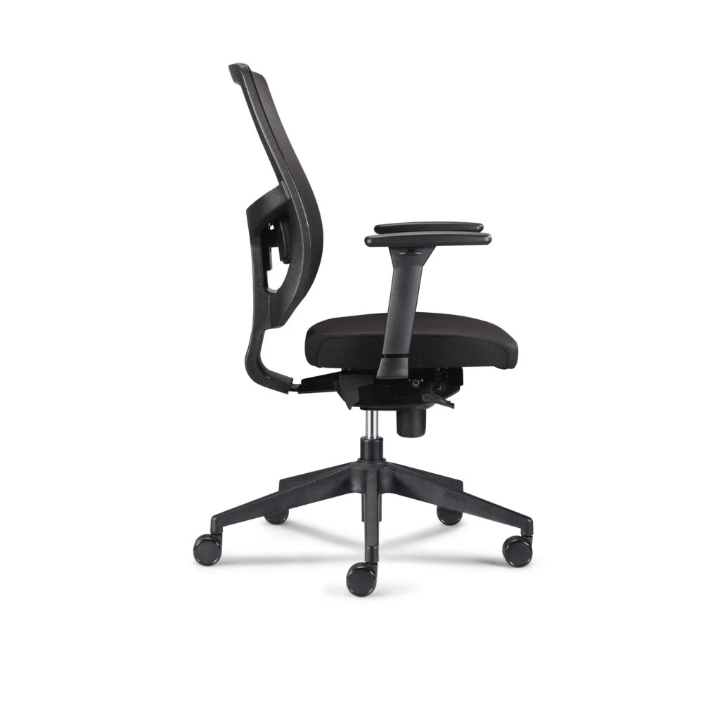 ergonomischer_buerostuhl_flow_schwarz_seitlich