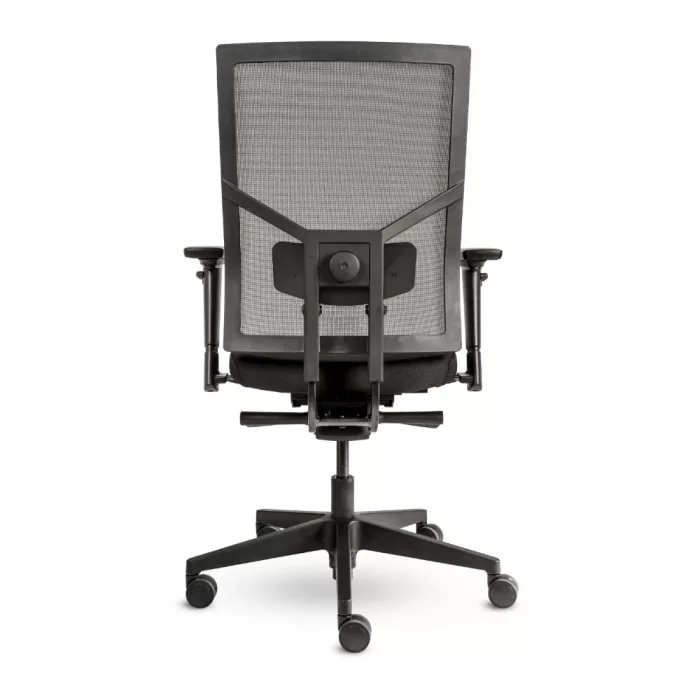 Ergonomischer Bürostuhl Forma Air mit Mesh Rücken, ergonomischer Schreibtischstuhl fürs Büro und Homeoffice, Ansicht hinten